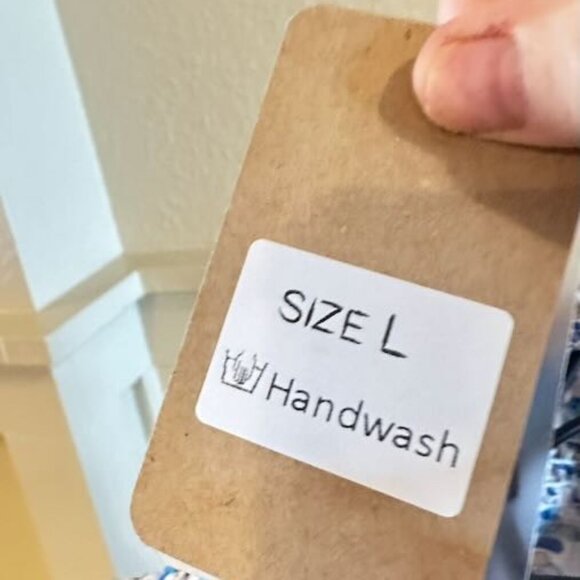 Bohemia Cotton Skirt High Low NWT size L - Picture 5 of 5